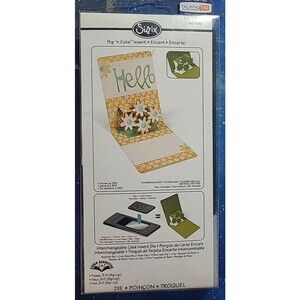 NEW Sizzix Pop 'n Cuts Magnetic Insert Die - Flower 3-D POP UP 657796